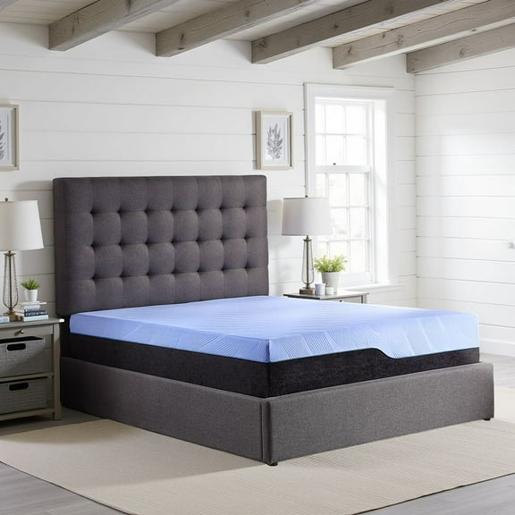 Bridgevine Home 13 inch Hybrid Memory Foam and Coil Adult Mattress, Queen Size