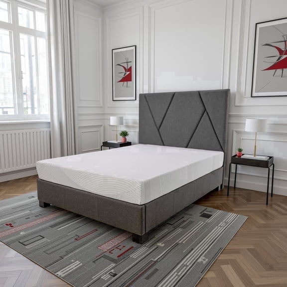 Bridgevine Home 8 inch Regen Cooling Copper Infused Memory Foam Adult Mattress, Cal King Size