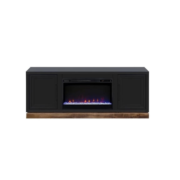 Bridgevine Home Nora 64" Fireplace TV Stand with Painted Finish