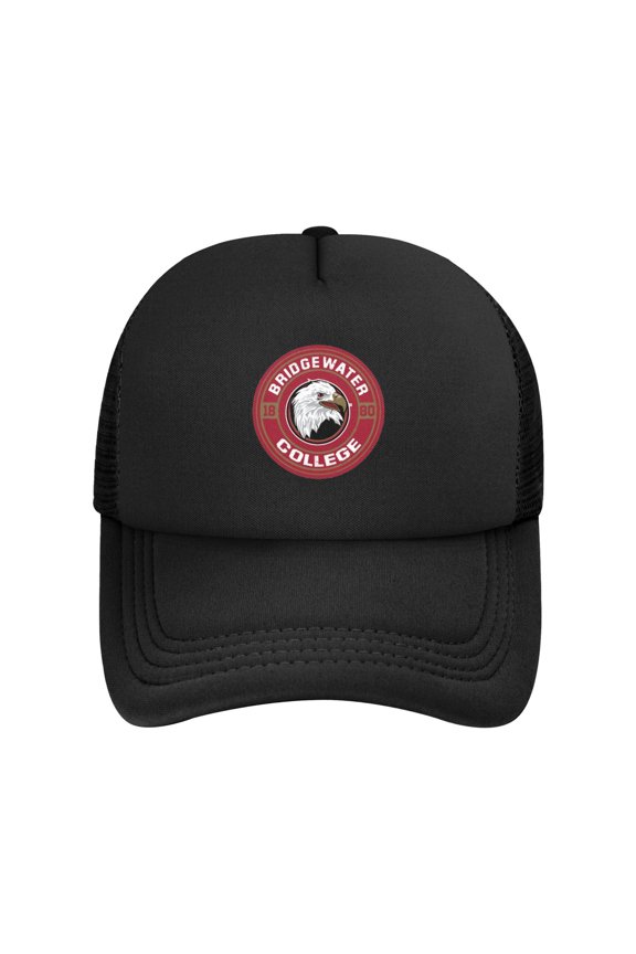 Bridgewater College Solid Color Lightweight Adult Mesh Baseball Cap