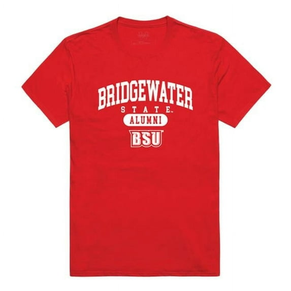 Bridgewater State University Bears Alumni T-Shirt, Red - Medium
