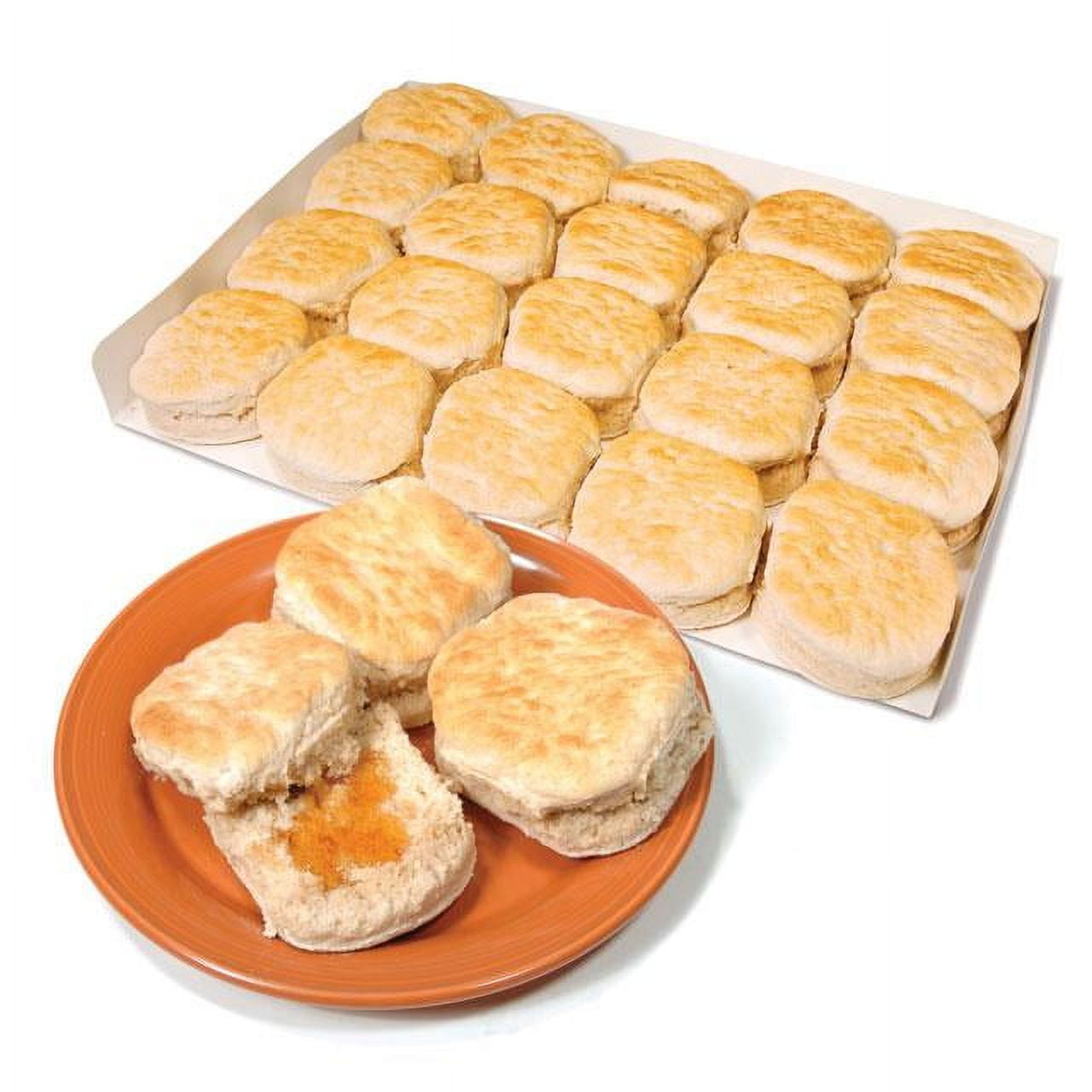 Bridgford Honey Whole Wheat Biscuit, 1.25 Ounce - 105 per case.