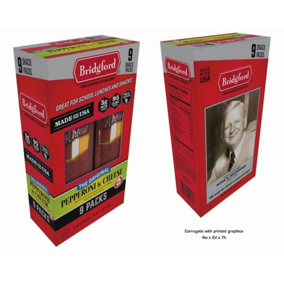 Bridgford Pepperoni & Cheese 9 Pack