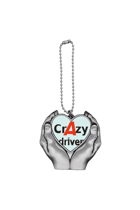 Brief Best Cool Driver Chauffeur Car Keychain Heart Pendant Ornament Charm