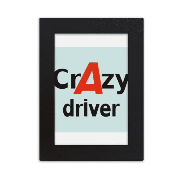 Brief Best Cool Driver Chauffeur Desktop Photo Frame Picture Display Art Painting Exhibit