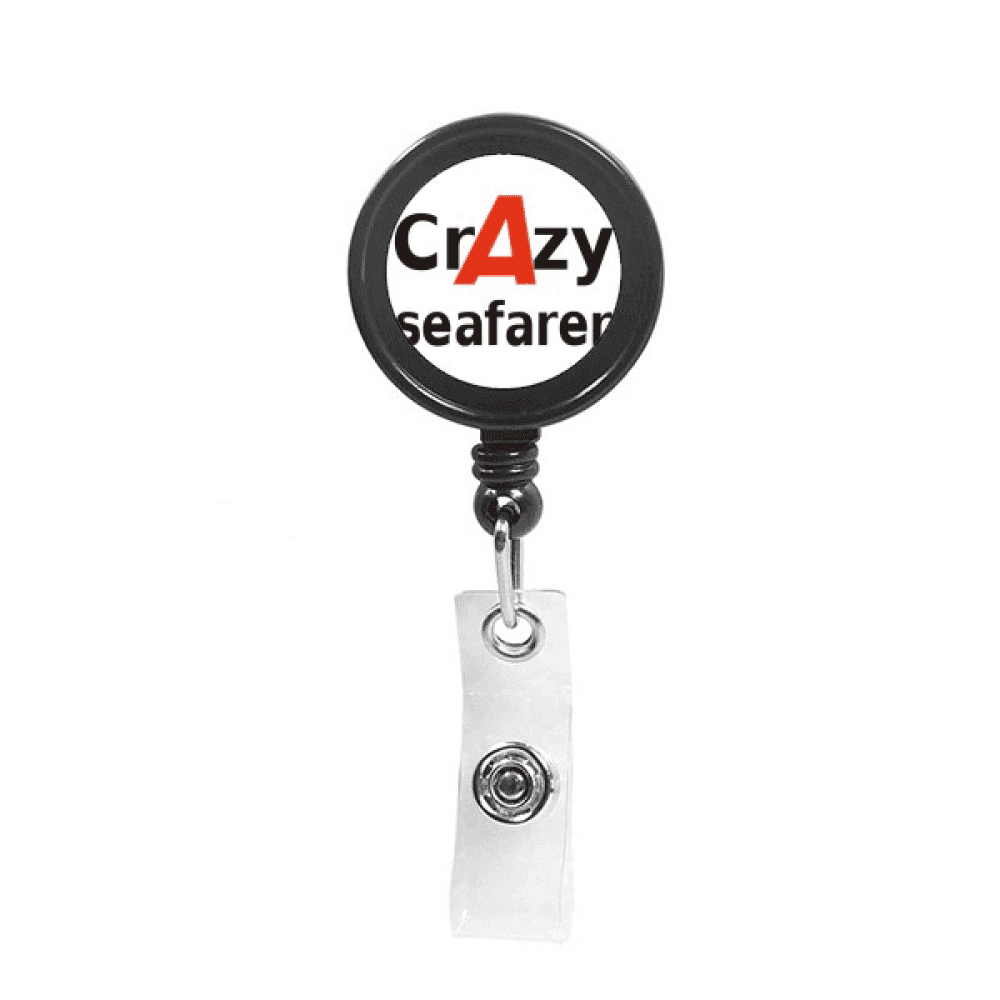 Brief Best Cool Seafarer Navigator Voyager Retractable Keychain Badge Holder ID Badge