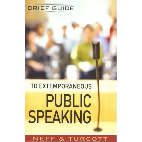 Pre-Owned Brief Guide to Extemporaneous Public Speaking (Paperback) 9781931283304