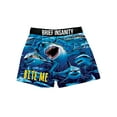 thumbnail image 1 of Brief Insanity Bite Me Feeding Frenzy Shark Boxer Shorts, 1 of 4