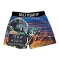 thumbnail image 1 of Brief Insanity Men's Boxer Shorts Underwear Labrador Retriever & Duck Print, 1 of 1