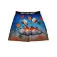 thumbnail image 1 of Brief Insanity Mens Happy Camper Novelty Underwear Boxer Shorts M, 1 of 2