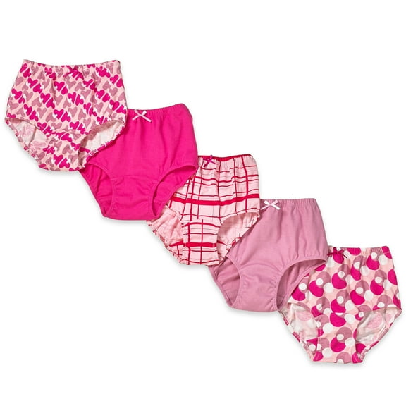 Brief Panty for Girl's - Full Cut Soft Cotton - Value Pack (SIZE 4)