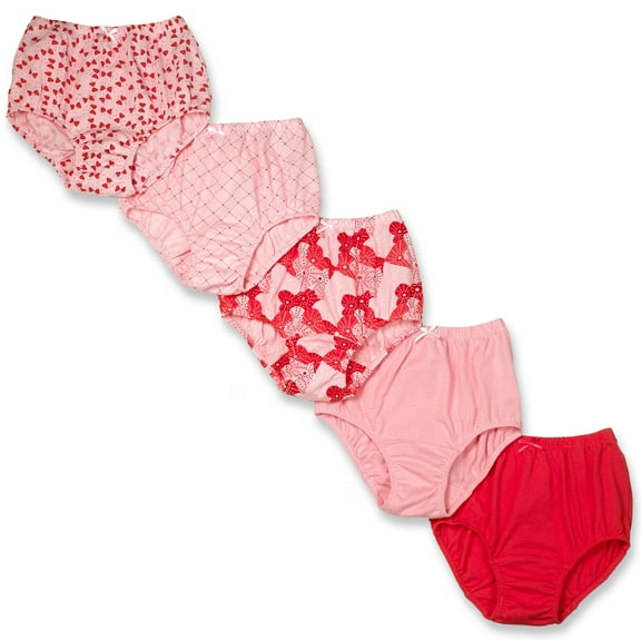 Brief Panty for Girl's - Full Cut Soft Cotton - Value Pack (SIZE 8)