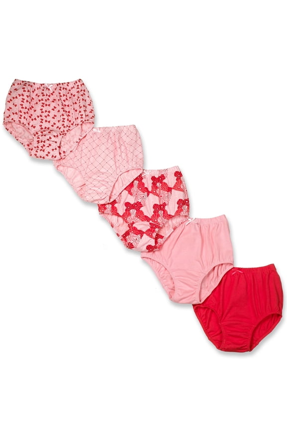 Brief Panty for Girl's - Full Cut Soft Cotton - Value Pack (SIZE6)
