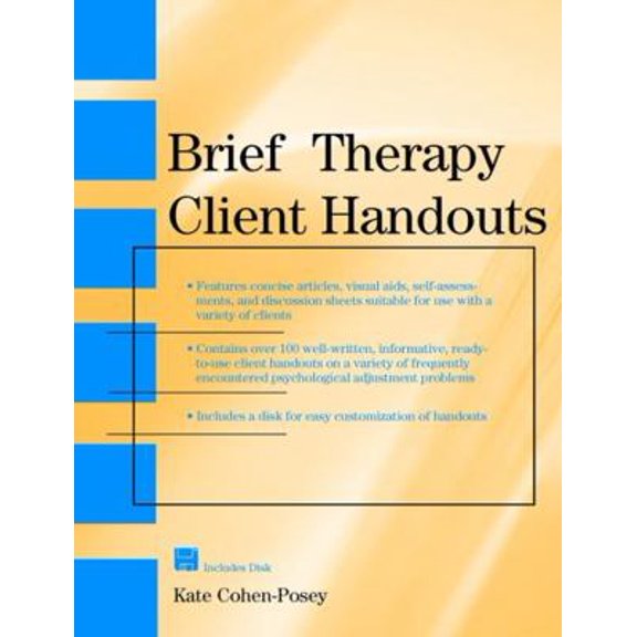 Pre-Owned Brief Therapy Client Handouts (Paperback) 0471328464 9780471328469
