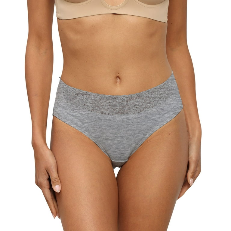 Womens Underwear Polyester Underwear Stretch Briefs Soft Comfy