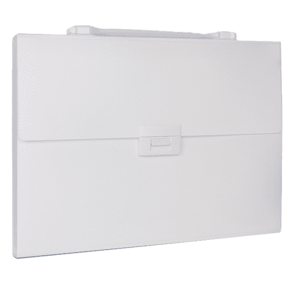 Briefcase for documents, 33x24.5x3cm, White