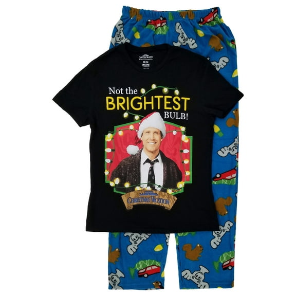 Briefly Stated Mens 2-Piece National Lampoons Christmas Vacation Pajama Set L