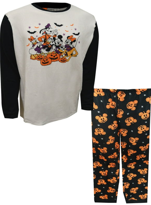 Mens Mickey Mouse and the Gang Halloween Mens Pajama