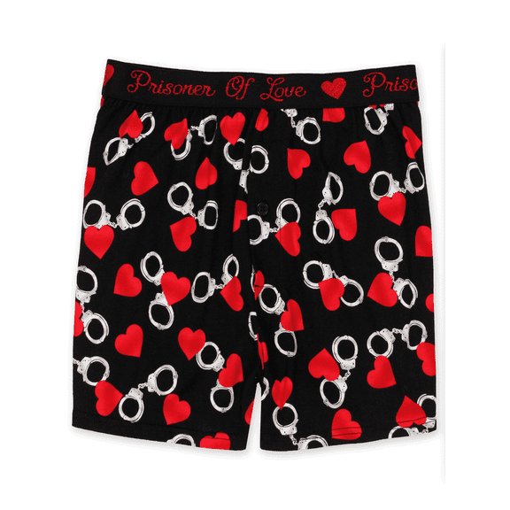 Briefly Stated Prisoner of Love Men's Boxer Shorts Underwear GE362MBX