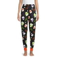 thumbnail image 1 of Briefly Stated Women's Halloween Boogie Ghost Sleep Joggers, 1 of 5