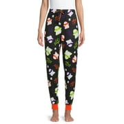 Briefly Stated Women's Halloween Boogie Ghost Sleep Joggers