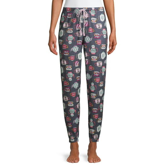 Briefly Stated Women's Tea Time Jogger Sleep Pants