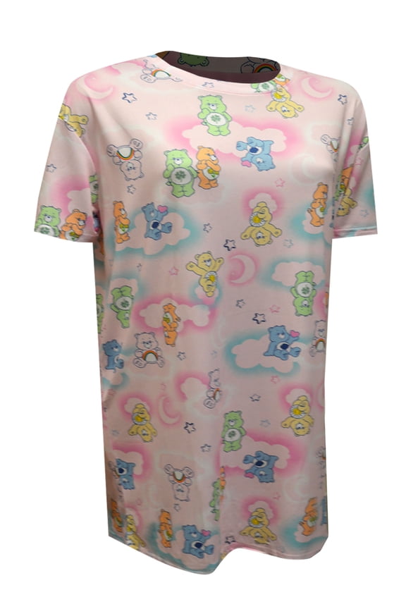 Womens Care Bears Favorites Best Friends Ultra Soft Night Shirt (X-Large)