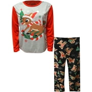 Briefly Stated Womens Rudolph The Red-Nosed Reindeer Ladies Christmas Pajama