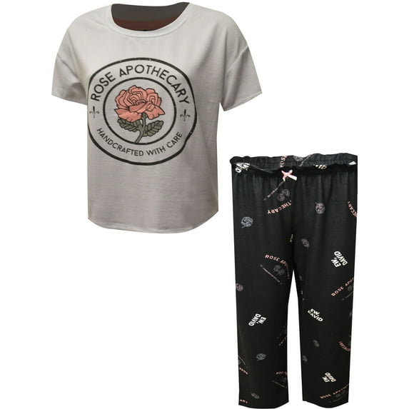 Briefly Stated Womens Schitts Creek Rose Apothecary Super Soft Pajama (Small)