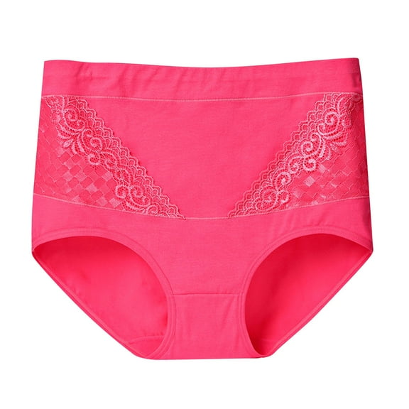 Briefs Women Underwear Women Pack Cotton High Waist, 5PC Women's Briefs Comfortable Cotton High Waist Underwear Women Sexy Panties