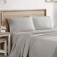 thumbnail image 1 of Brielle Home 400 Thread Count Cotton Sateen Sheet Set Collection, 1 of 6