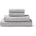 thumbnail image 1 of Brielle Home Flannel Sheet Set 100% Cotton with Elastic Deep Pockets, Queen, Sheep Light Grey, 1 of 3