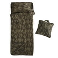 thumbnail image 1 of Brielle Home Foldable Printed Sleeping Bag/Nap Mat with Attached Pillow, Camo, 32 x 75 inches, 1 of 8