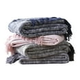 thumbnail image 1 of Brielle Home Pompana Cotton Throw Blanket, 1 of 4