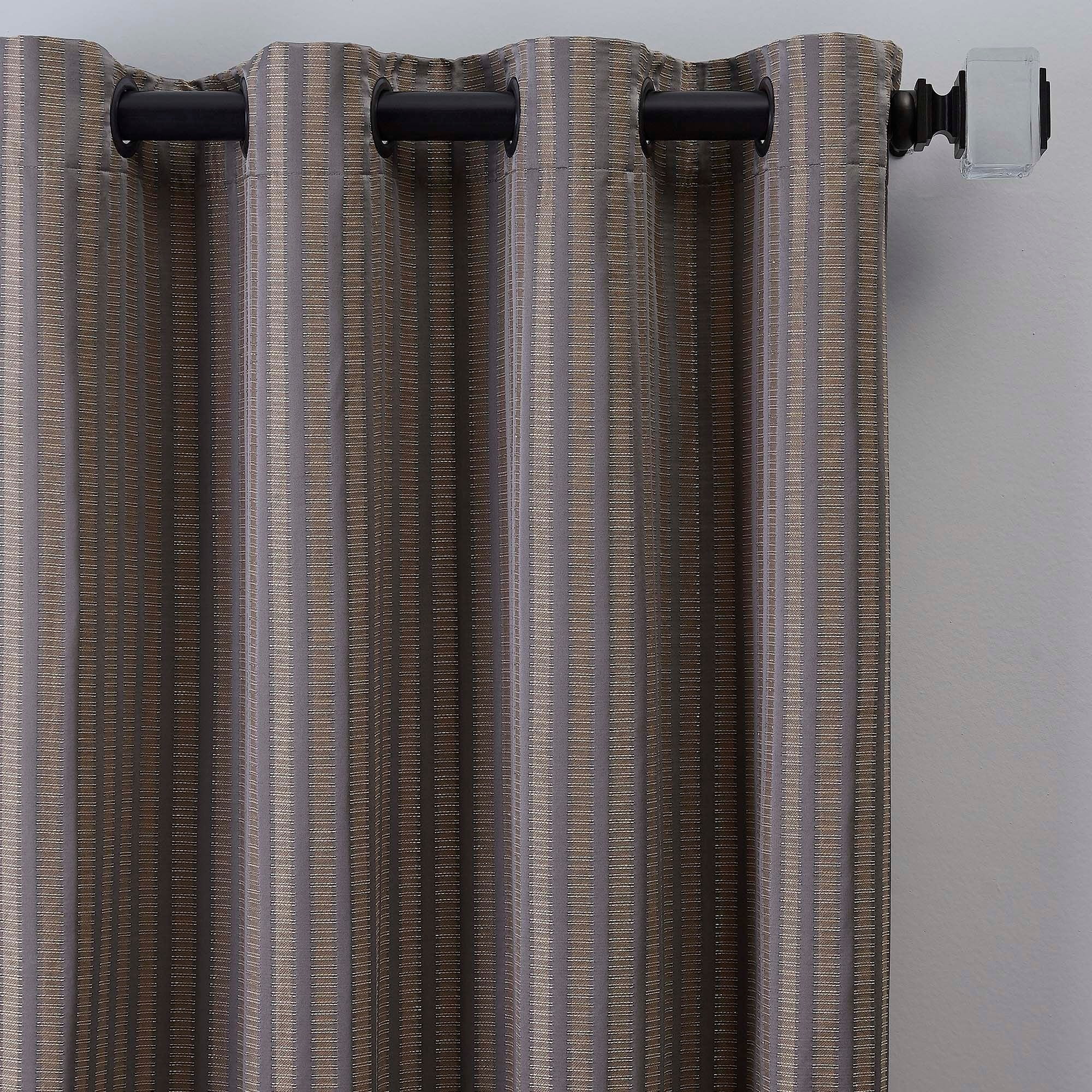 Haze Cotton Room-Darkening Grommet Window Panel 84"