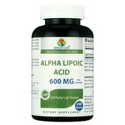 Brieofood Alpha Lipoic Acid 600mg per Serving - 240 Capsules