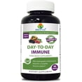 thumbnail image 1 of Brieofood Immune 90 Tablets, Food Based Daily Immune System Booster Supplement Made with Vegetable Source Omegas, probiotics and Herbal Blends, 1 of 4