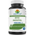 thumbnail image 1 of Brieofood Myo Inositol 2000 mg per Serving - 60 Tablets - 3rd Party Lab Tested, 1 of 5