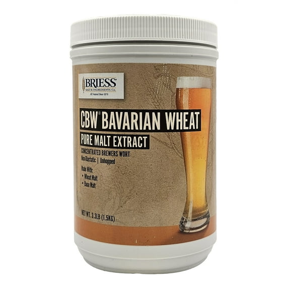 Briess Bavarian Wheat Malt Extract, 3.3 lb.