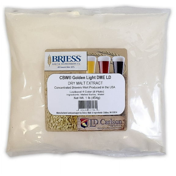 Briess CBW Golden Light Dry Malt Extract - 1 Lb