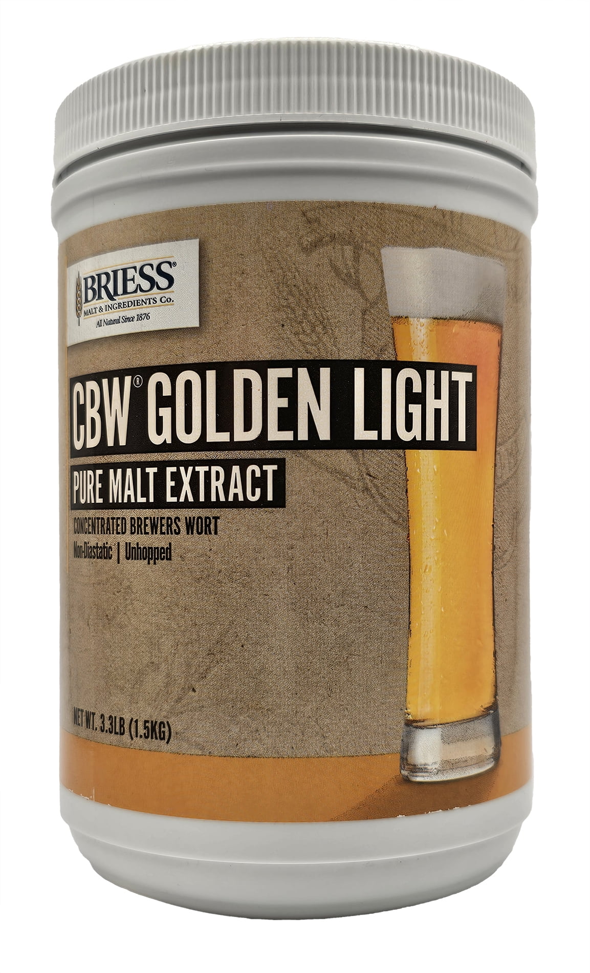 Briess Golden Light Liquid Malt Extract 3.3 lb
