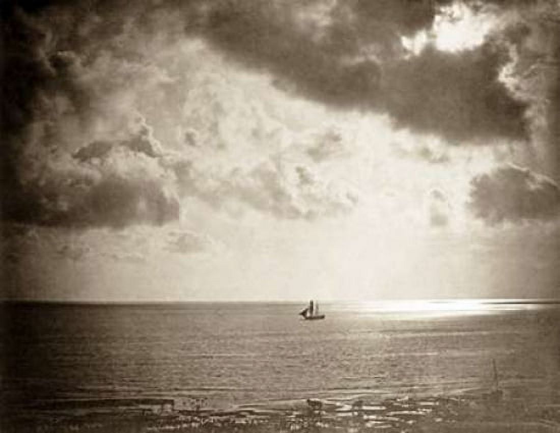 Brig On The Water Canvas Art - Gustave Le Gray (22 x 28)