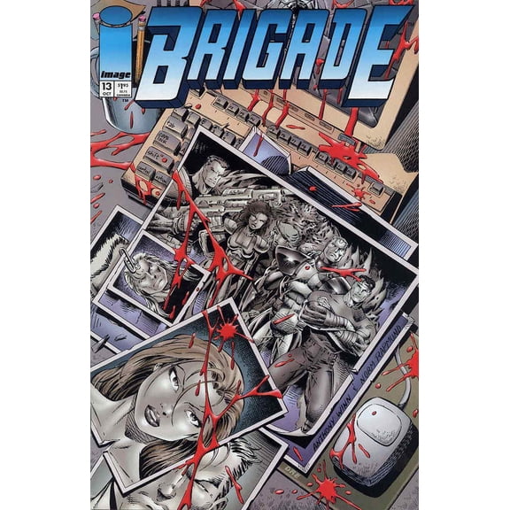 Brigade #13 VF ; Image Comic Book