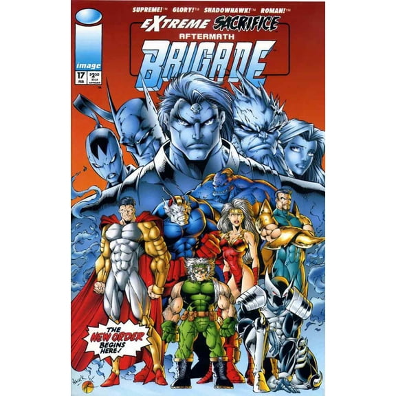 Brigade #17 VF ; Image Comic Book