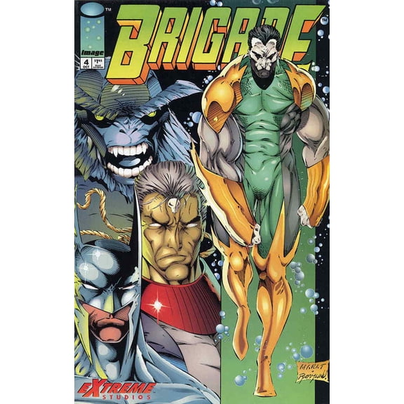 Brigade #4 VF ; Image Comic Book