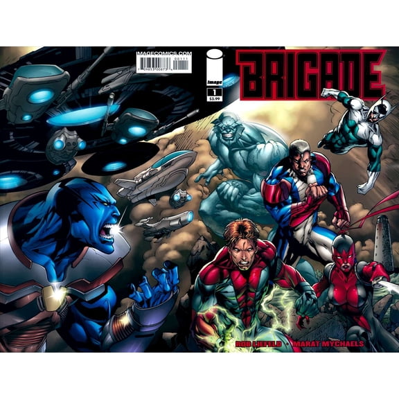 Brigade (4th Series) #1 VF ; Image Comic Book
