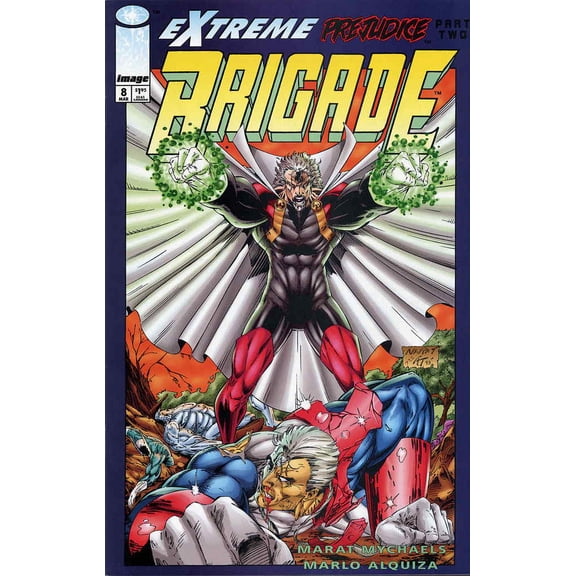 Brigade #8 VF ; Image Comic Book