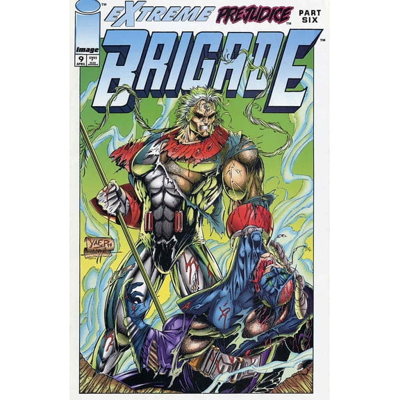 Brigade #9 VF ; Image Comic Book