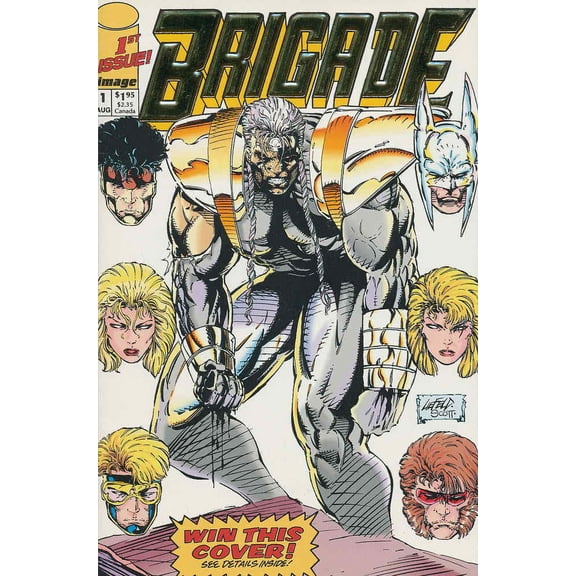 Brigade (Mini-Series) #1 Gold Variant VF ; Image Comic Book