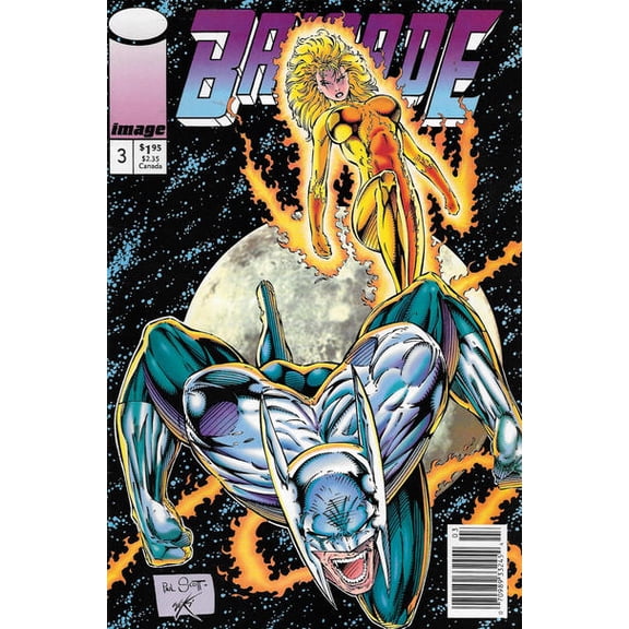 Brigade (Mini-Series) #3 (Newsstand) VF ; Image Comic Book